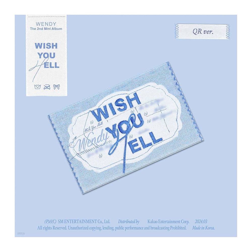Amazon.co.jp: Red Velvet Wendy WISH YOU HELL 2nd Solo Mini